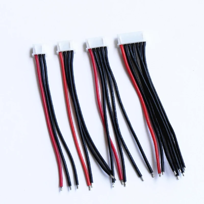 5pcs/Lot 2S 3S 4S 5S 6S 8s Lipo Battery Balance Charger Cable IMAX B6 Connector Plug Wire Wholesale