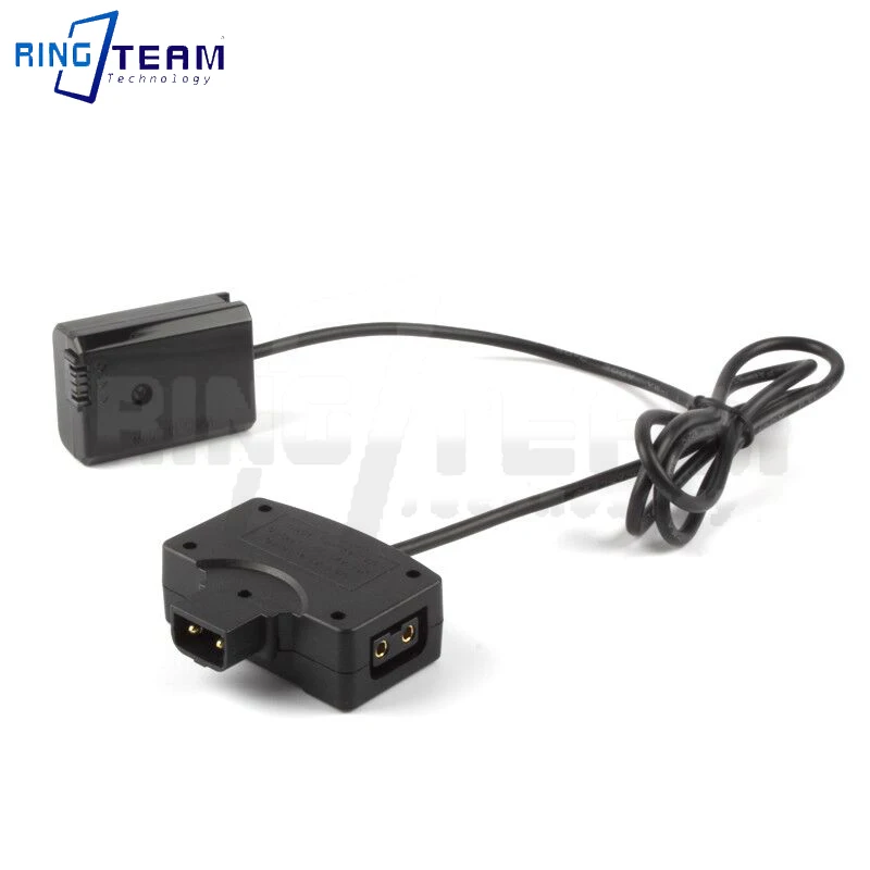 D-Tap to USB Adapter Connector 5V to FW50 Dummy Battery PW20 DC Coupler for Sony Camera NEX F3 5 7 SLT-A33 A55 SLT-A35 ZV-E10