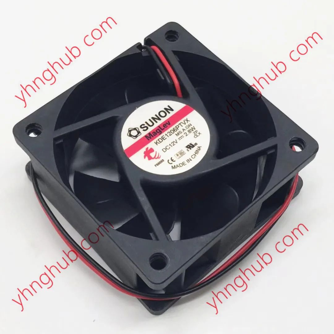 

SUNON KDE1206PTVX DC 12V 2.8W 60x60x25mm Server Cooling Fan