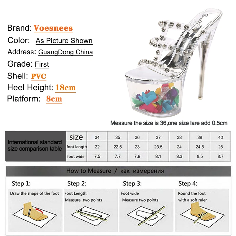 2021 Rhinestone Women Shoes Sexy Super High Heels Sandals Model T Station 18CM Stage Catwalk Sandals Platform Pole Dancing Shoes