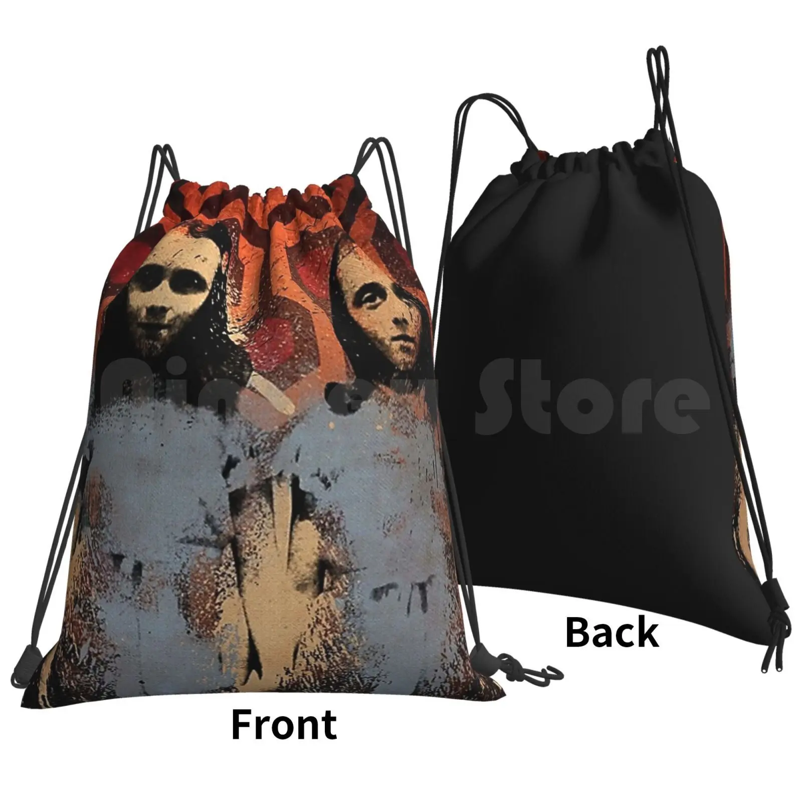 Backpack Drawstring Bags Gym Bag Waterproof Shining Horror Kubrick Movies Cinema Horror Evil