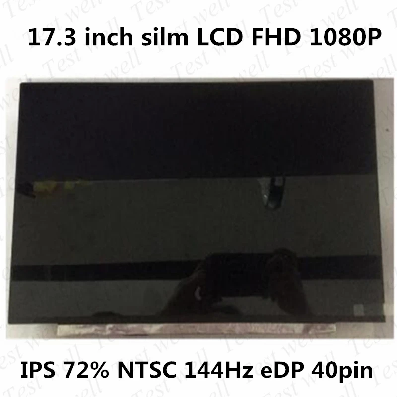 

17.3 inch 72%NTSC 144Hz B173HAN04.9 LP173WFG-SPB1 B173HAN04.0 NV173FHM-N44 N173HCE-G33 NV173FHM-NY1 LCD Screen EDP 40PIN 1920