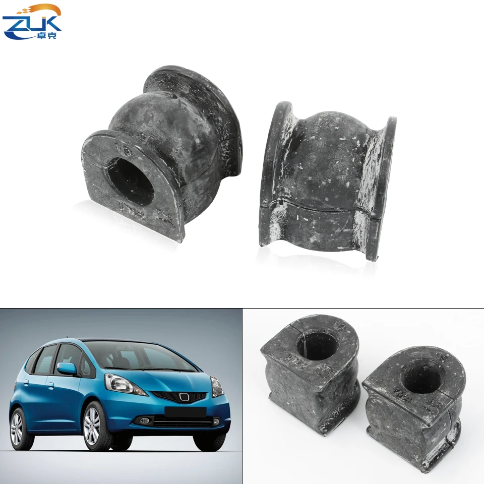 ZUK Przedni stabilizator Łącznik przegubu kulowego Gumowa tuleja do HONDA FIT JAZZ GE6 GE8 CITY GM2 GM3 2009-2014 OEM:51306-TF0-G01