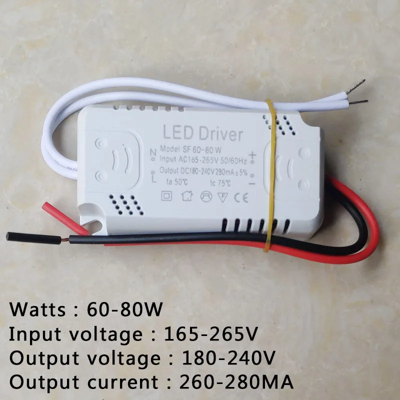 Led-treiber 300mA Board 8-24W 20-36W 30-50W 36-60W 70W 60-80W FÜHRTE Netzteil Beleuchtung Transformatoren Für fahrer led Licht