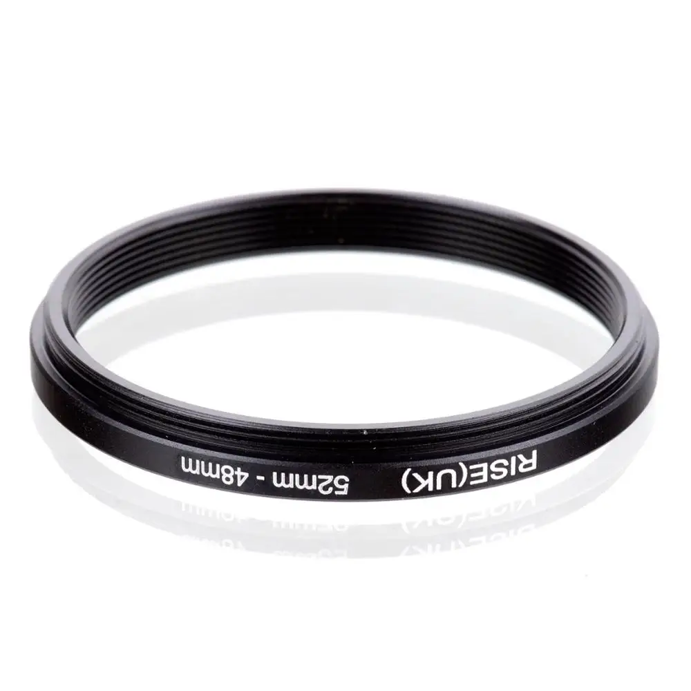 RISE(UK) 52mm-48mm 52-48 มม.52 ถึง 48 ขั้นตอนลงตัวกรองแหวนอะแดปเตอร์