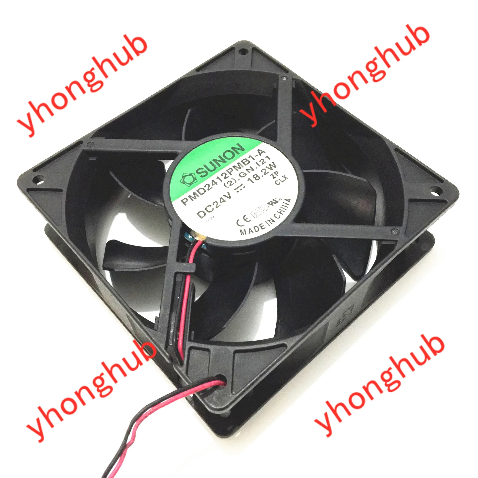 

SUNON PMD2412PMB1-A DC 24V 18.2W 120x120x38mm Server Cooling Fan