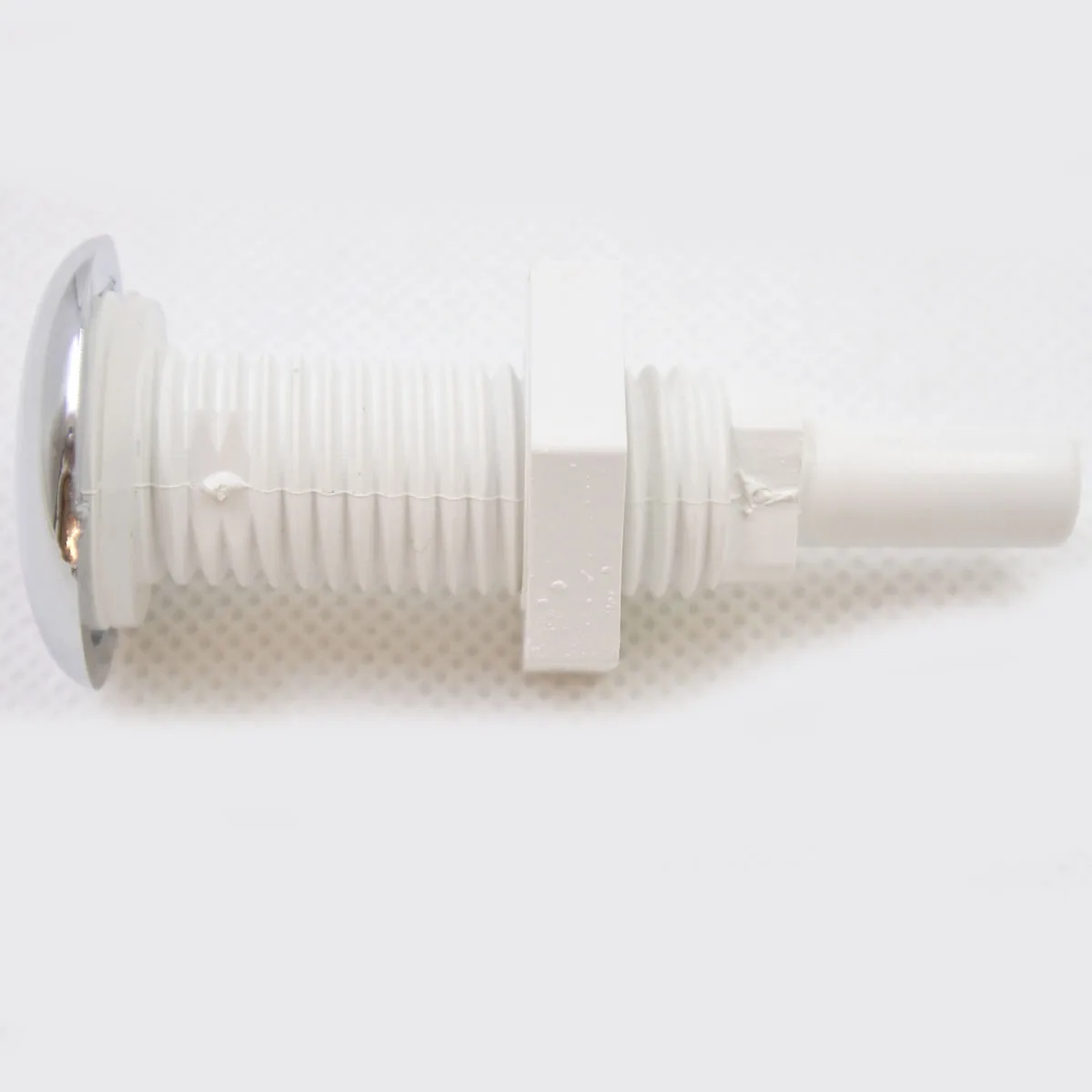 New chrome surface Air jet ABS Material,Massage  bathtub accessories straight teeth nozzle with white base,Perfect for bathroom