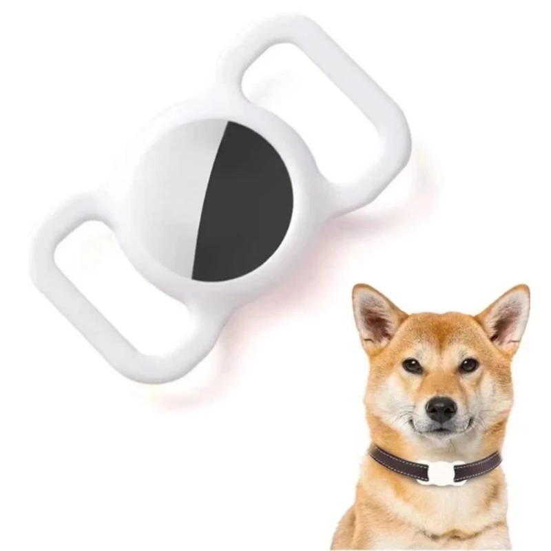 에어태그 보호 케이스, 에어태그 홀더 보호 케이스, 애완견, 고양이 목걸이 및 어린이 학교 가방, 분실 방지