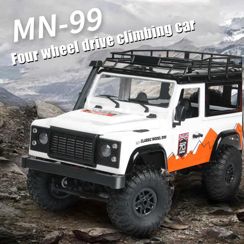 

2020 MN-99 Full Scale 1:12 RC Car Four-wheel Drive Climbing Car D90 Model Remote Control Car Toy