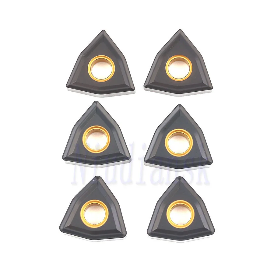 10 Chiếc WNMG080404 WNMG080408 WNMG080412 NK305 Chất Lượng Cao Ban Đầu Tiện Bằng Máy CNC Dụng Cụ Xoay Carbide Dạng Đặc Biệt Cho Đúc