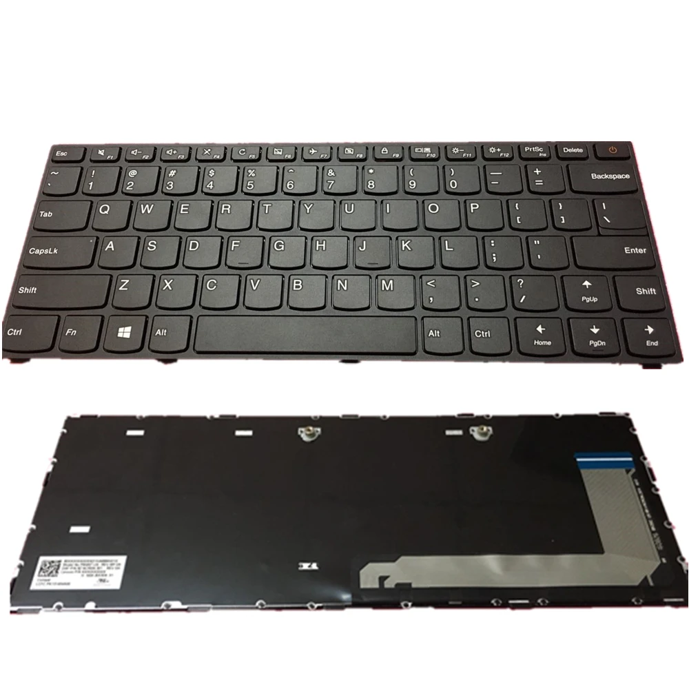 New Replacement Laptop Keyboard For LENOVO IDEAPAD 110-14ISK 110-14IKB Colour Black US United States Edition