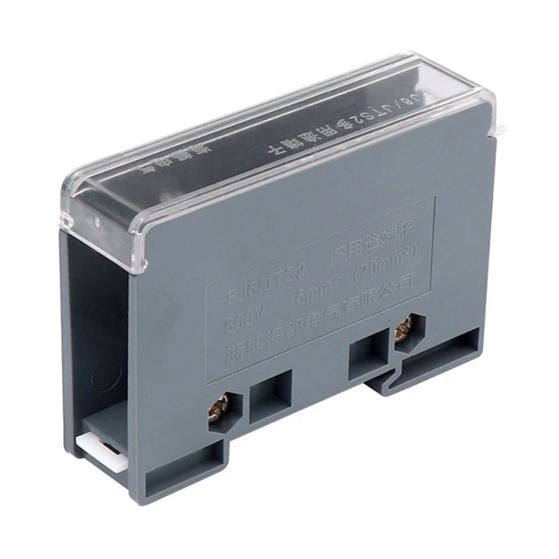 Multi-purpose Din Rail Terminal Block 1 in Multiple out Universal Power Junction Box Wire Connector for Circuit Breaker Y5GB