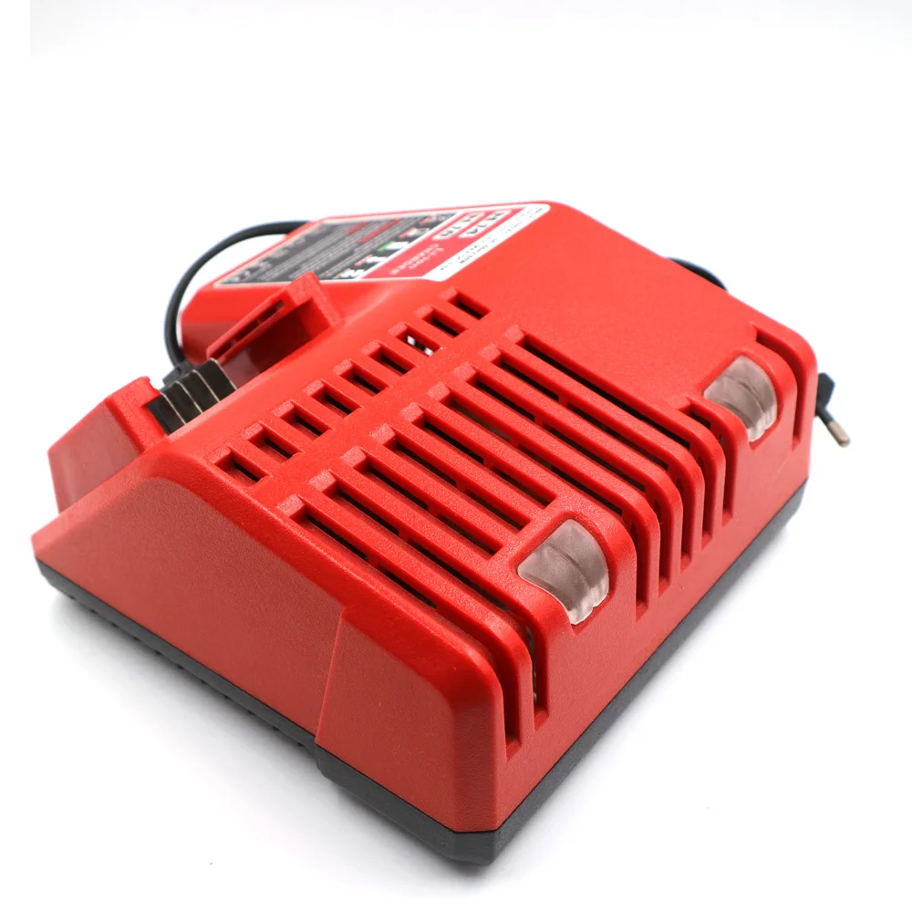 C & P MIL Ch02 M14BX 14.4V ~ 18V 48-59-1812 M18BX M12 48-11-1815 48-11-1850/1830/1840 شاحن بطارية ليثيوم أيون لميلووكي