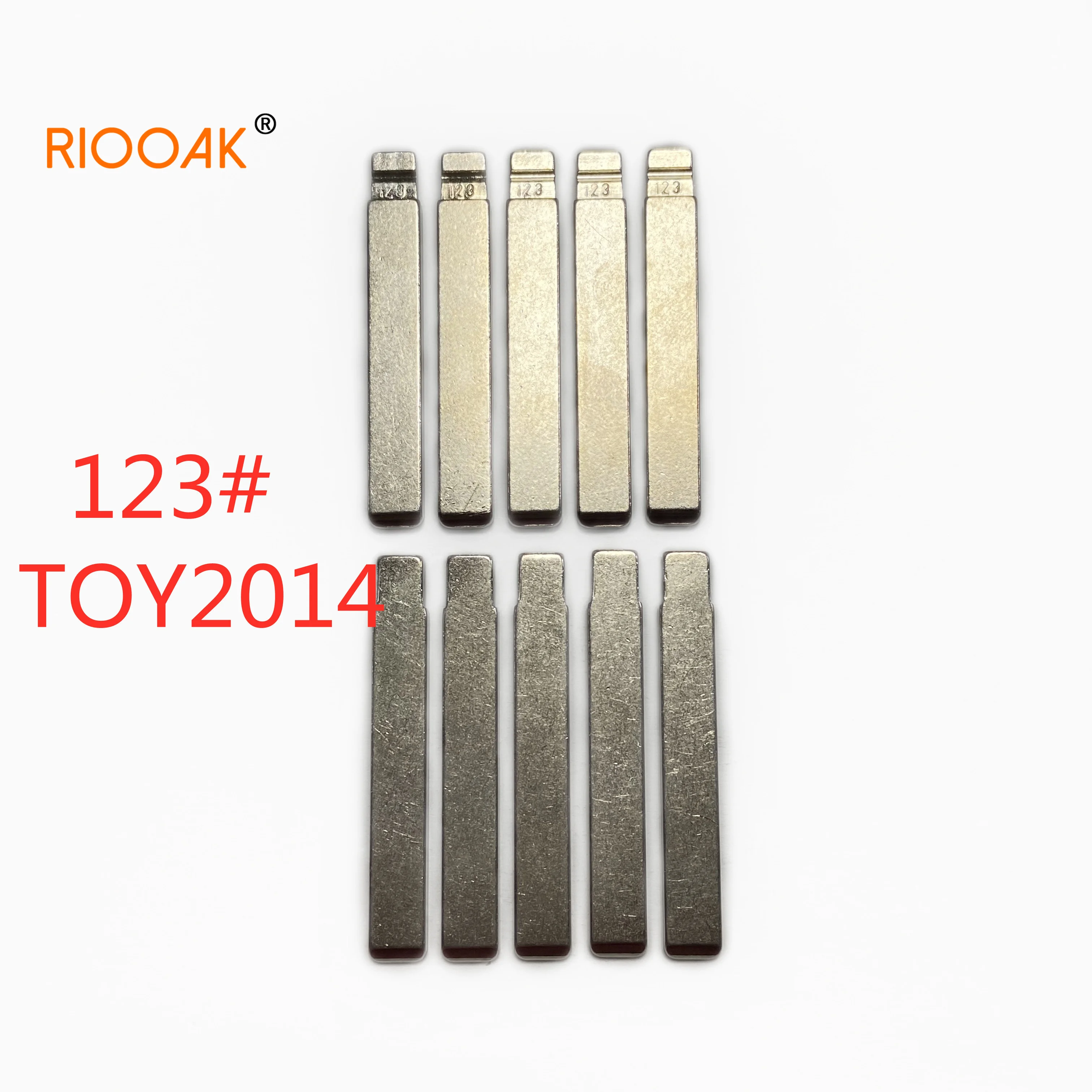 

RIOOAK 10 шт./лот #123 lishi TOY2014 металлический пустой откидной ключ KD VVDI пульт дистанционного управления для TOYOTA новые модели COROLLA LEVIN