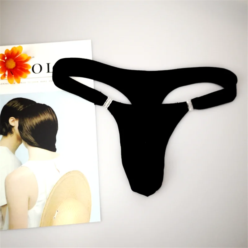 Men’s Sexy Bulge Pouch Thong G-String – Plus Size