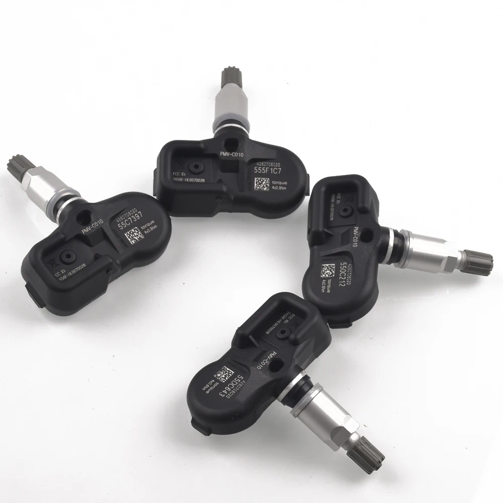 4PCS Tire Pressure Monitor Sensor TPMS PMV-C010 For Scion iM For Toyota Avalon Camry Corolla Yaris Rav-4 Highlander Prius C V