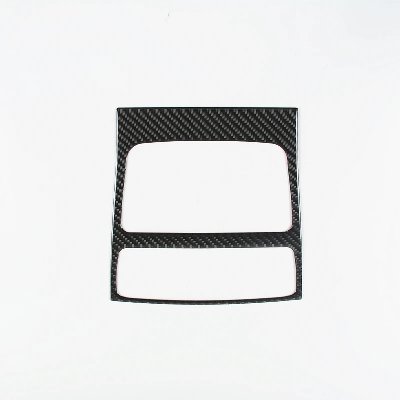 Rear Air Conditioner Outlet Decoration Frame Cover Trim Carbon Fiber For Audi A6 C7 A7 2012-18 Car Styling Interior Accessories