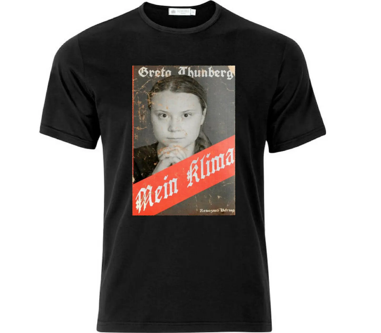 Greta Thunberg Mein Klima T Shirt Black