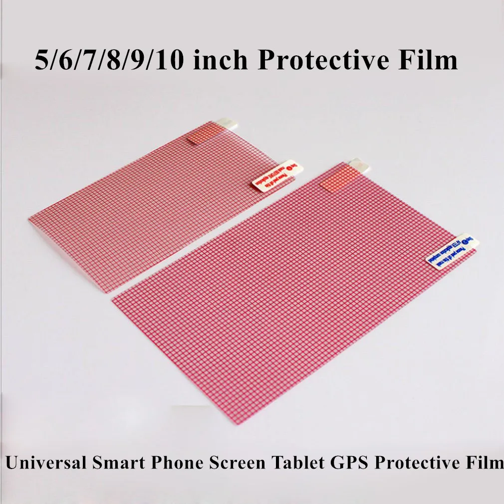 6/7/8/9/10 inch LCD Screen Protective Film Anti-dust Anti-scratch ​Universal Smart Phone Screen Tablet GPS Protective Film