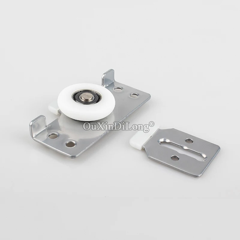 

Free Shipping 8Pairs Heavy Adjustable Sliding Door Rollers Cupboard Wardrobe Cabinet Mute Bearing Wheels Pulleys Runners