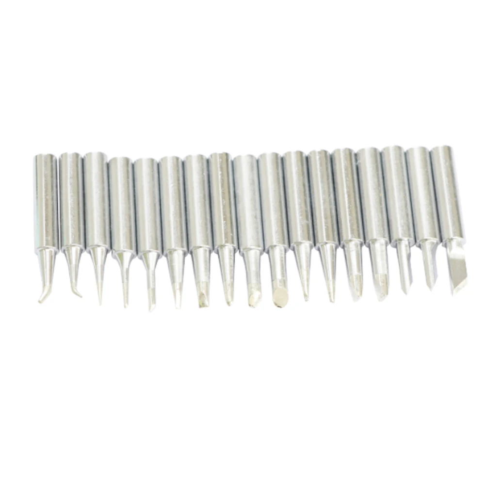 17Pcs/Lot Lead-Free Soldering Iron Tip AOYUE 900M-T High Quality For HAKKO 936 SAIKE ATTEN YIHUA Soldering Station  C0196