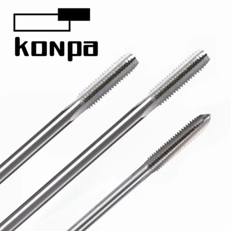 

5pcs American system machine thread taps UNC6#-32 - UNC3/8-16 with 100L tapping straight long cutting tool for stainless steel