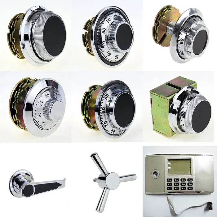 Safe Password Lock Safe Universal Password Disk Household Old-fashioned Mechanical Lock Cylinder Accessories Vault Door