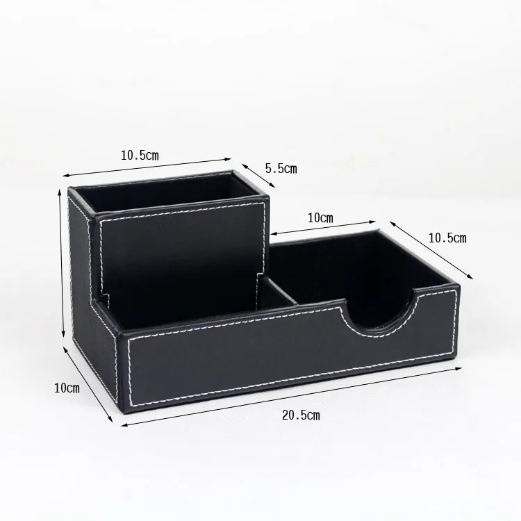 European Style Multifunctional Office Pen And Business Card Desktop Storage Box