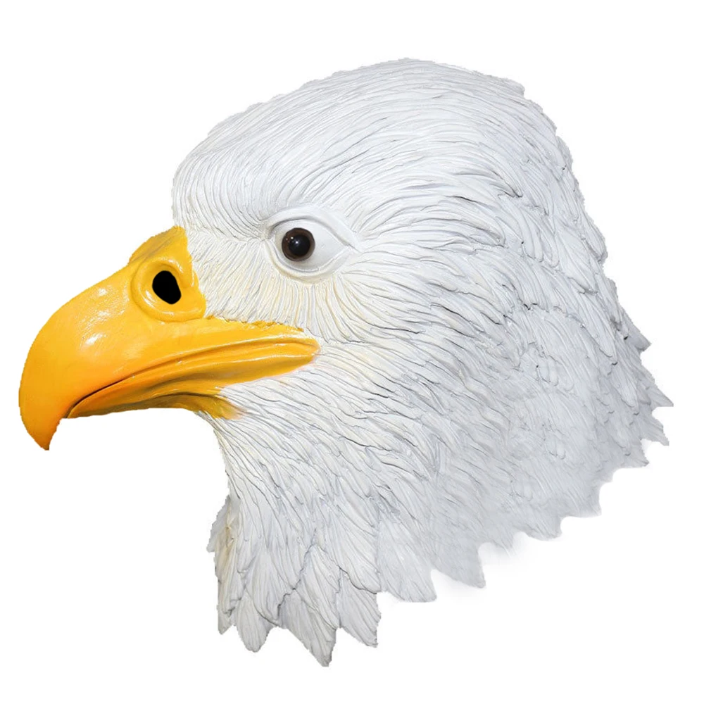 

Latex Full Head Animals American EAGLE High Quality Fancy Dress Up Party Masks
