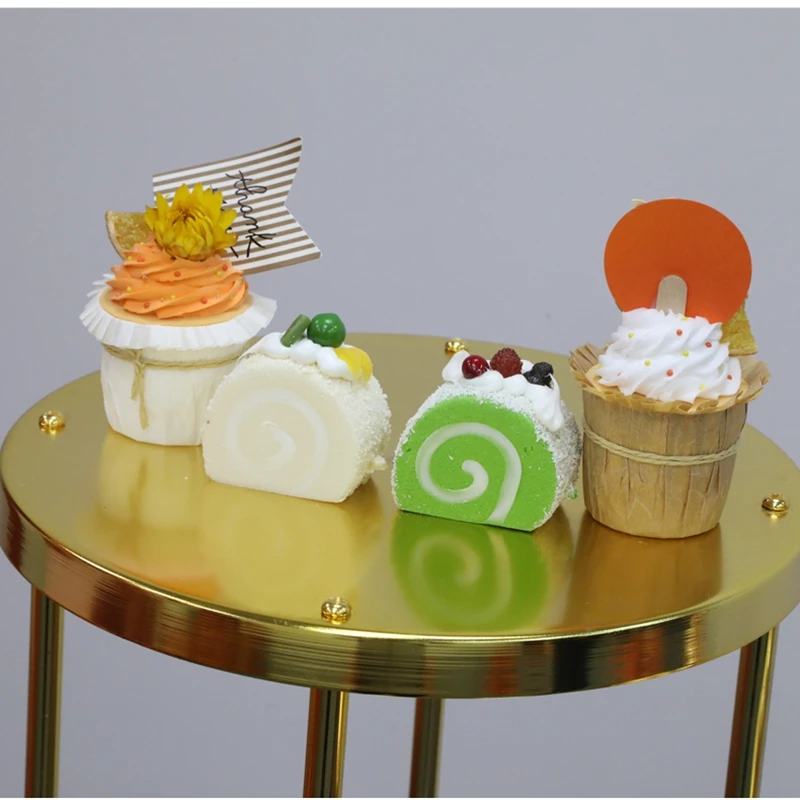 Cylindrical Dessert Table, Wedding Props, Flower Stand, Birthday Party Decoration