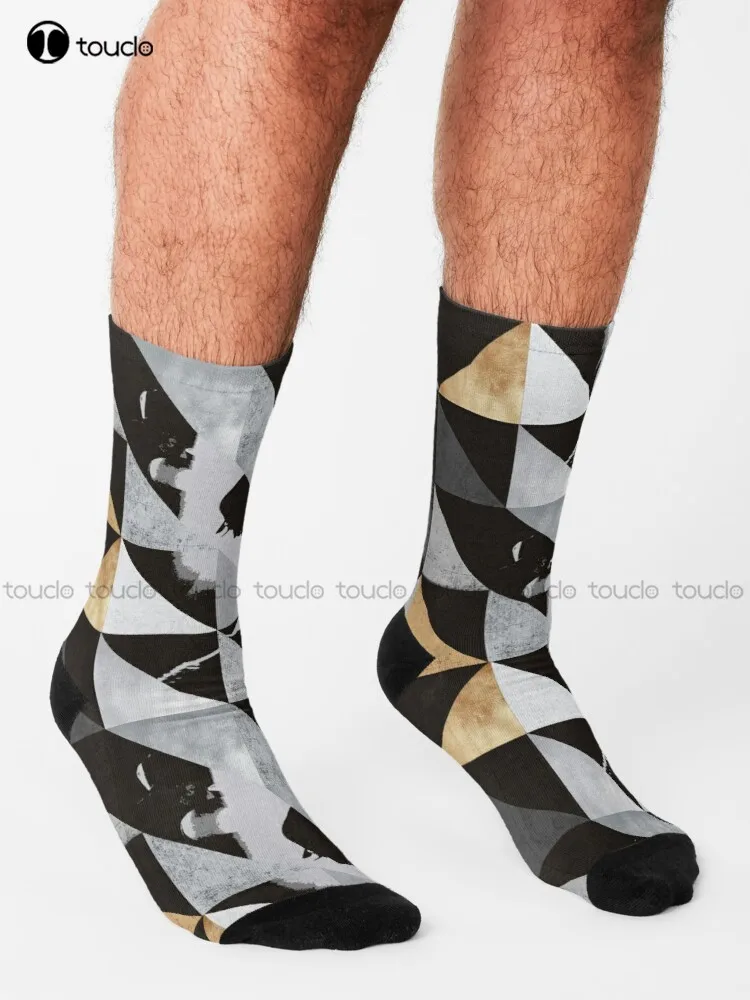 U2 – chaussettes hochets et Triangles de mariée personnalisées, unisexes pour adolescents et adultes, chaussettes amusantes à impression numérique à 360 °