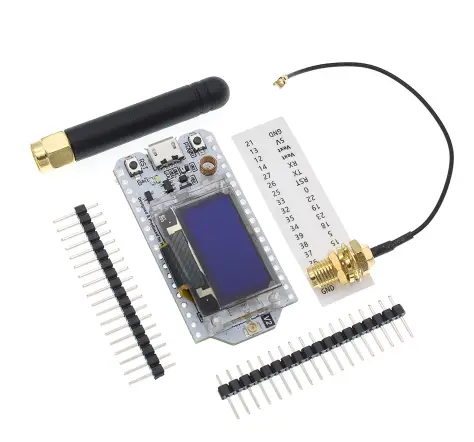SX1276 SX1278 ESP32 LoRa 868MHz/915MHz/433MHz 0.96 Inch Blue OLED Display Bluetooth WIFI Kit 32 Development Board