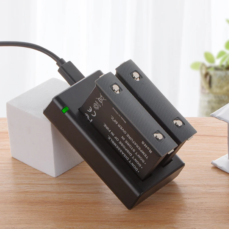 Kit batteria da 1630mAh per Insta360 ONE X2 Hub caricabatterie per batterie ricaricabili per Insta 360 ONE X2 accessorio per fotocamera panoramica