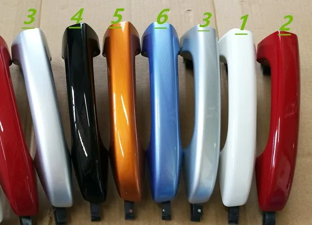 6 colors Outside Door Handle front rear left / right side for Chinese SAIC ROEWE 550 MG6 Auto car motor parts 10000501