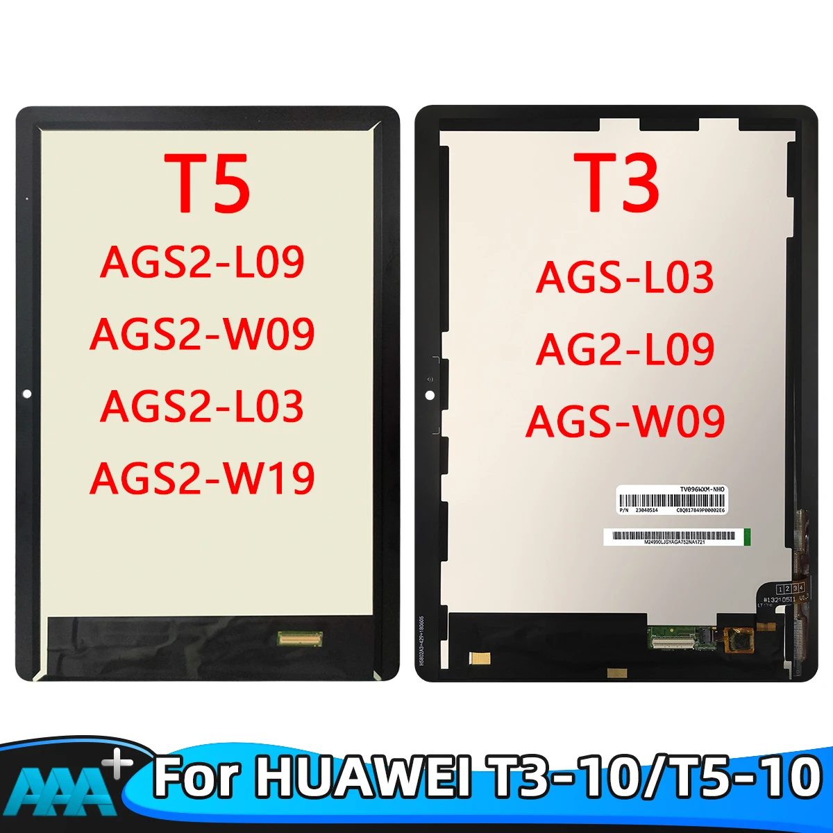 

Test Display For Huawei MediaPad T3 T5 10 AGS-L03 AGS-L09 AGS-W09 AGS2-L09 AGS2-W09 AGS2-L03 LCD Touch Screen Digitizer Assembly