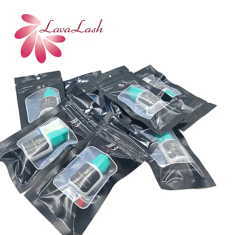 1Bottle ibeauty Hyper Bond IB Glue For Eyelash Extension 5ml Korea 0.5sec Fast Drying Lasts 6 Weeks Professional Lash Glue