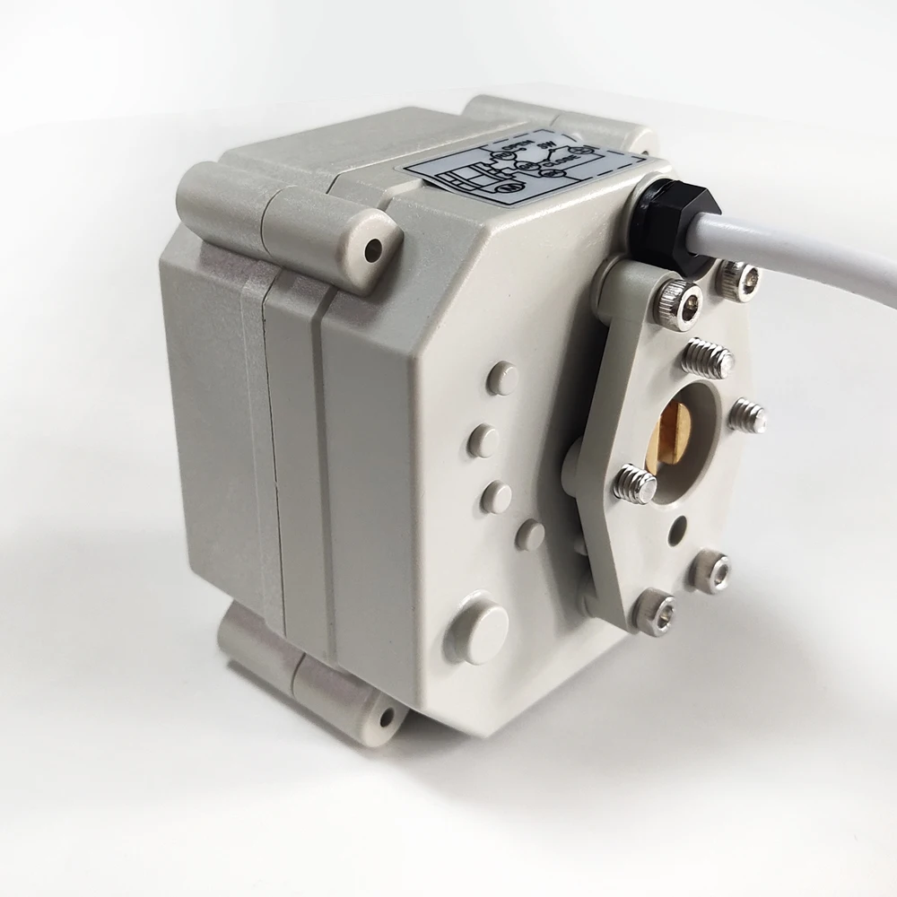 Imagem -05 - Válvula Elétrica Cabeça Acionada Controle Automatizado Atuador com Indicador de Posição e Sinal Feedback Dc5 12 24v 57 Fios