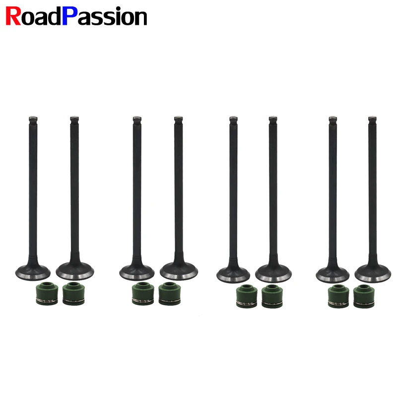 Road Passion Motorcycle Engine Parts Valve Stem & Oil Seal Kit For YAMAHA FZR250 Genesis 1987 1988 FZ250 PHAZER250 1986 image 2