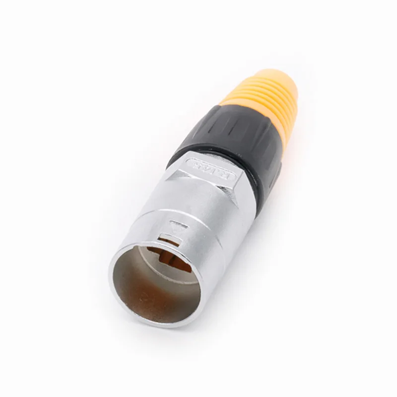 Conector de red impermeable RJ45, Conector macho, Conector de cable de montaje en Panel de nivel 8p8c IP65, 4 Uds.