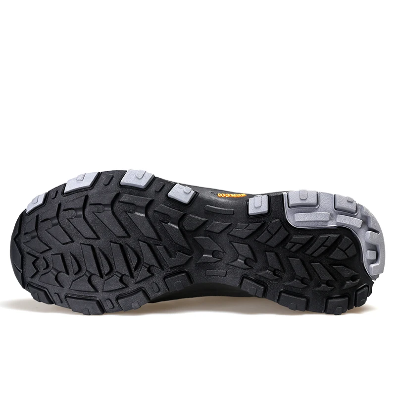 HUMTTO Hiking Shoes Leather Waterproof Trekking Boots Climbing Outdoor Sneakers for Men 2021 Hunting Breathable Work Shoes Mens