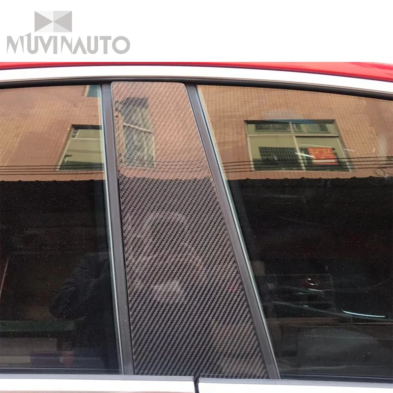 Para mercedes-benz cla coluna de fibra de carbono b w117 cla45 cla260 cla200 cla180 vara de coluna de fibra de carbono b