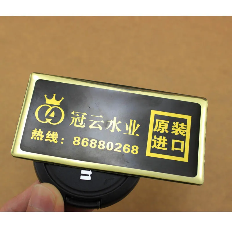 Factory price custom aluminium foil laser best adhesive epoxy resin dome sticker