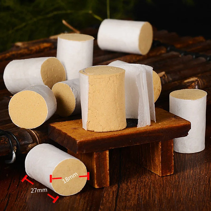 SHARE HO 50:1 Pure Moxa Artemisia Burner Moxibustion Stick Acupuncture Heating Chinese Therapy For Women Gynaecopathia 54pcs