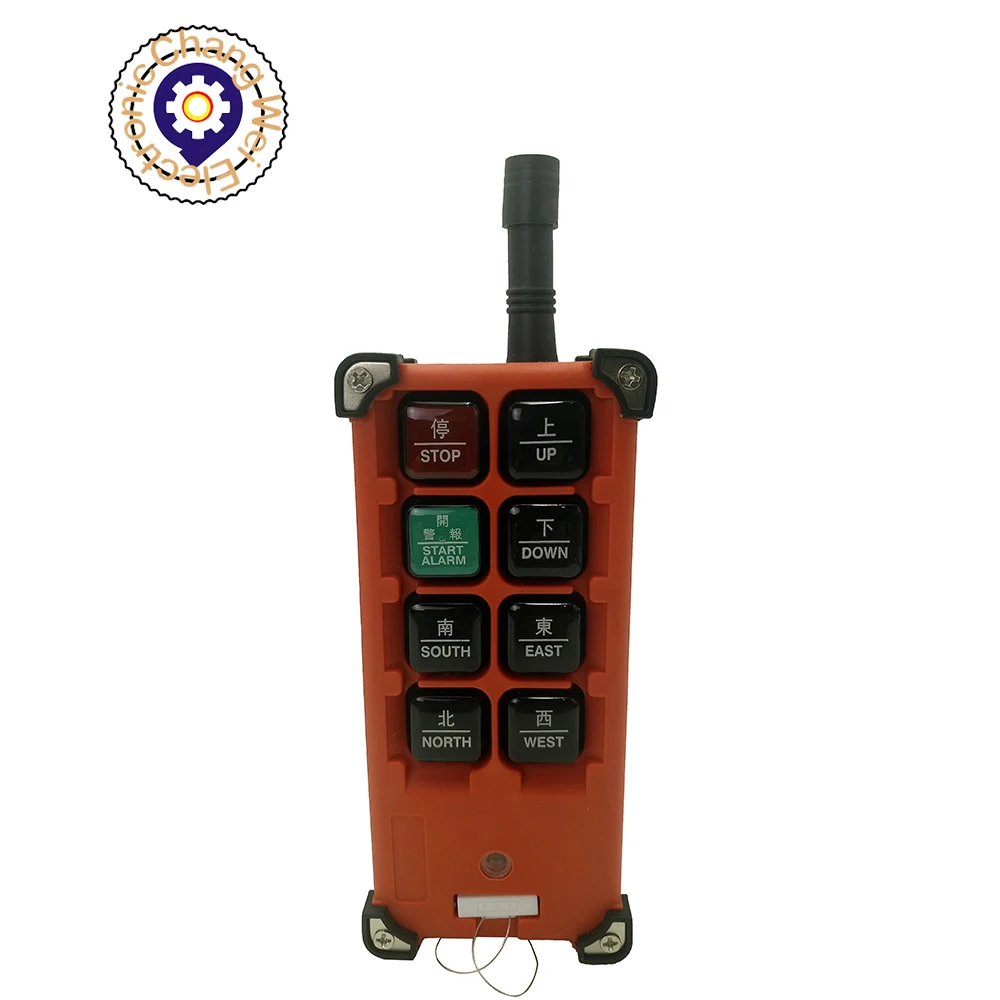 24V Industrial remote controller switches Hoist Crane Control Lift Crane 1 transmitter + 1 receiver F21-E1B