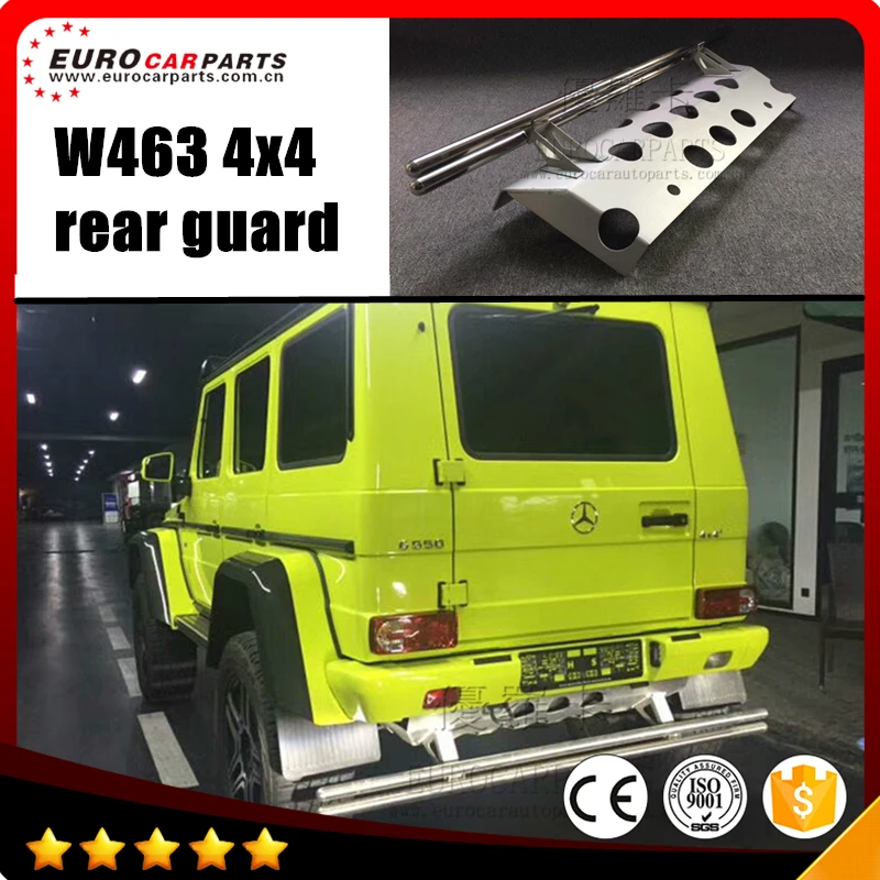 

W463 rear bumper guard for G-class G500 G63 G65 4x4 wide rear bumper guard stainless steel material