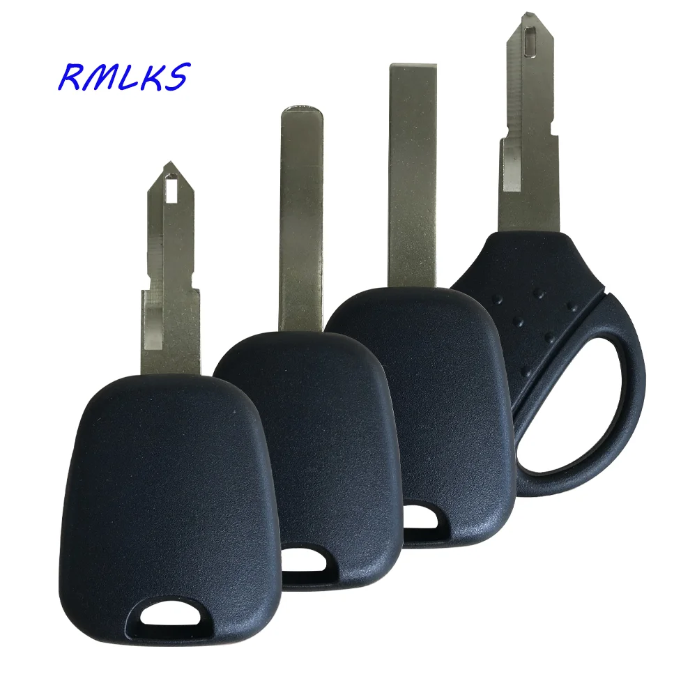 Remote Car Key Fob Shell For Peugeot 206 Straight Transponder Chip Key With ID46 PCF7936 Chip