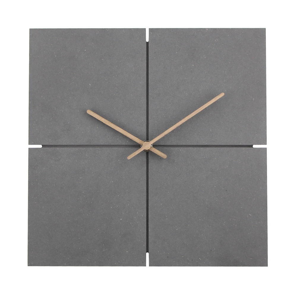 Reloj Pared Minimalist Wooden Wall Clock for Home Decor