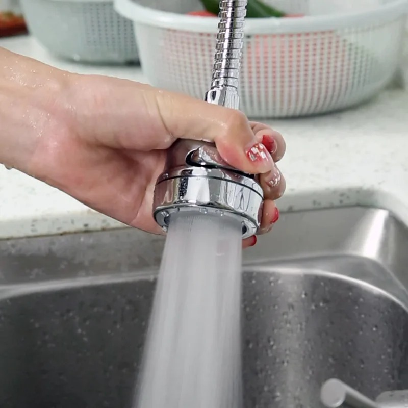 Kitchen faucets tap extender Saving Water Tap Extension Adjustable Sink Head Shower Filter Pressure Bubbler bathroom Accessories