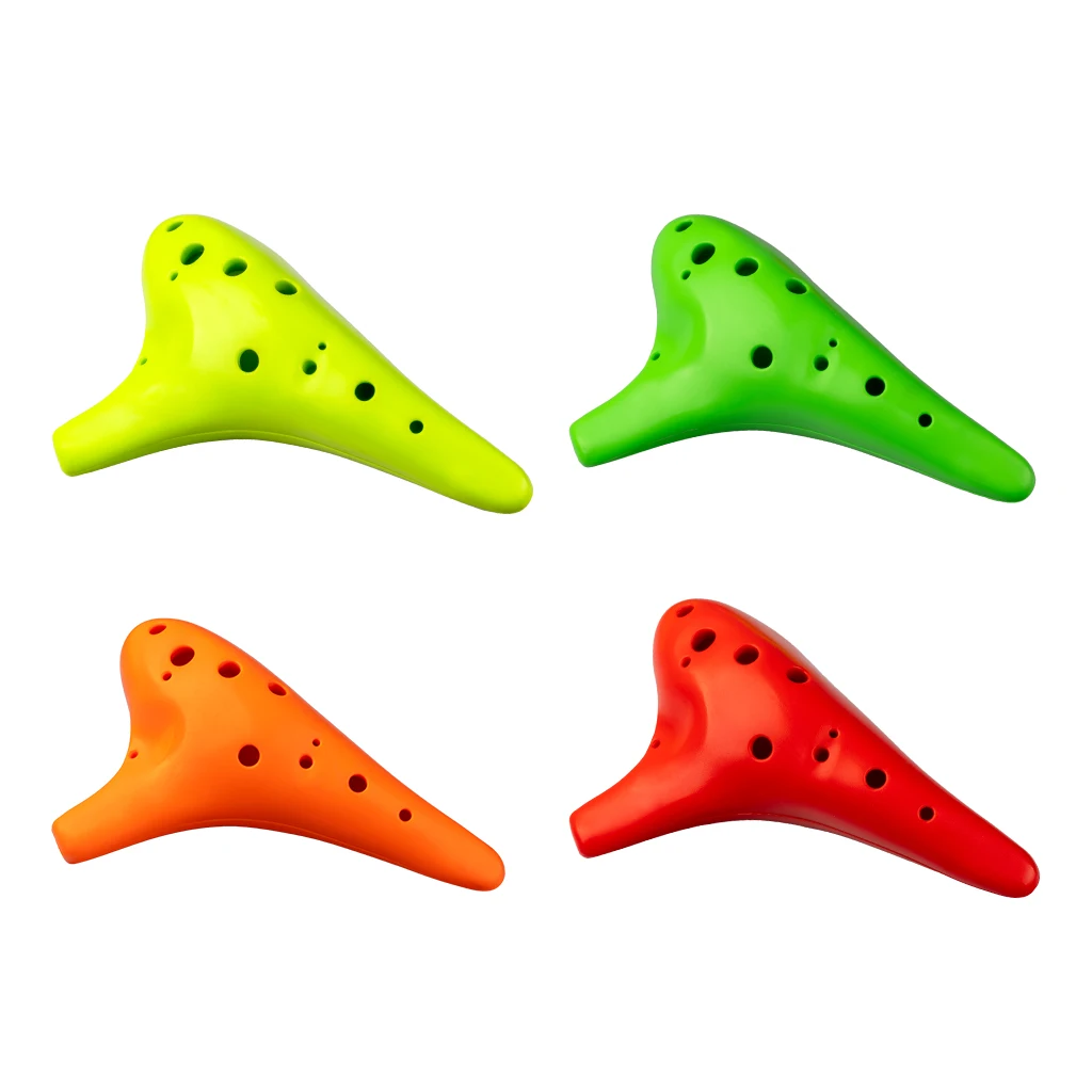 NAOMI 12-loch Ocarina Harz Kunststoff Flöte Alto C Schlüssel Anti-Gebrochen Gut-Gefertigt Schönen Sound Einzigartige geschenk Für Kinder Anfänger