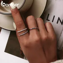 Sterling Silver CZ Engagement Ring #4